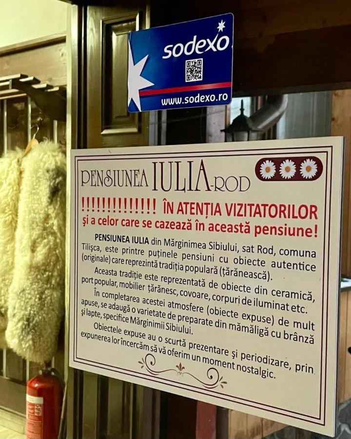 Pensiunea Iulia Rod Kültér fotó